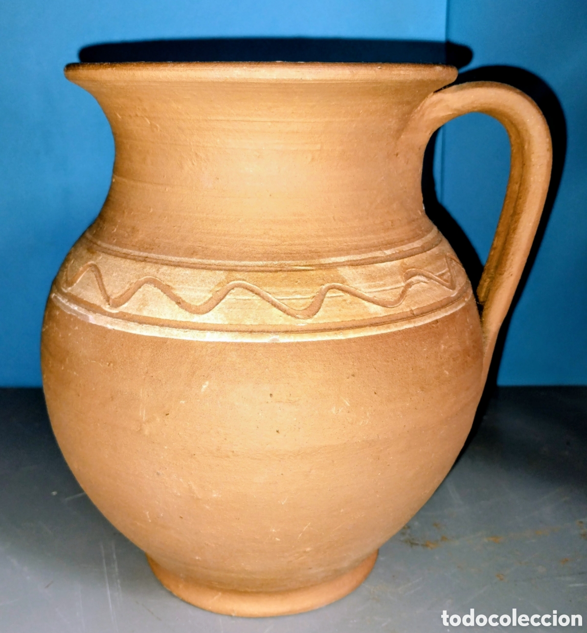 Artesan&iacute;a: PIEZA DE BARRO HECHA A MANO deBU&Ntilde;O nueva SIN ESTRENAR conserva el precio venta al p&uacute;blico en su base