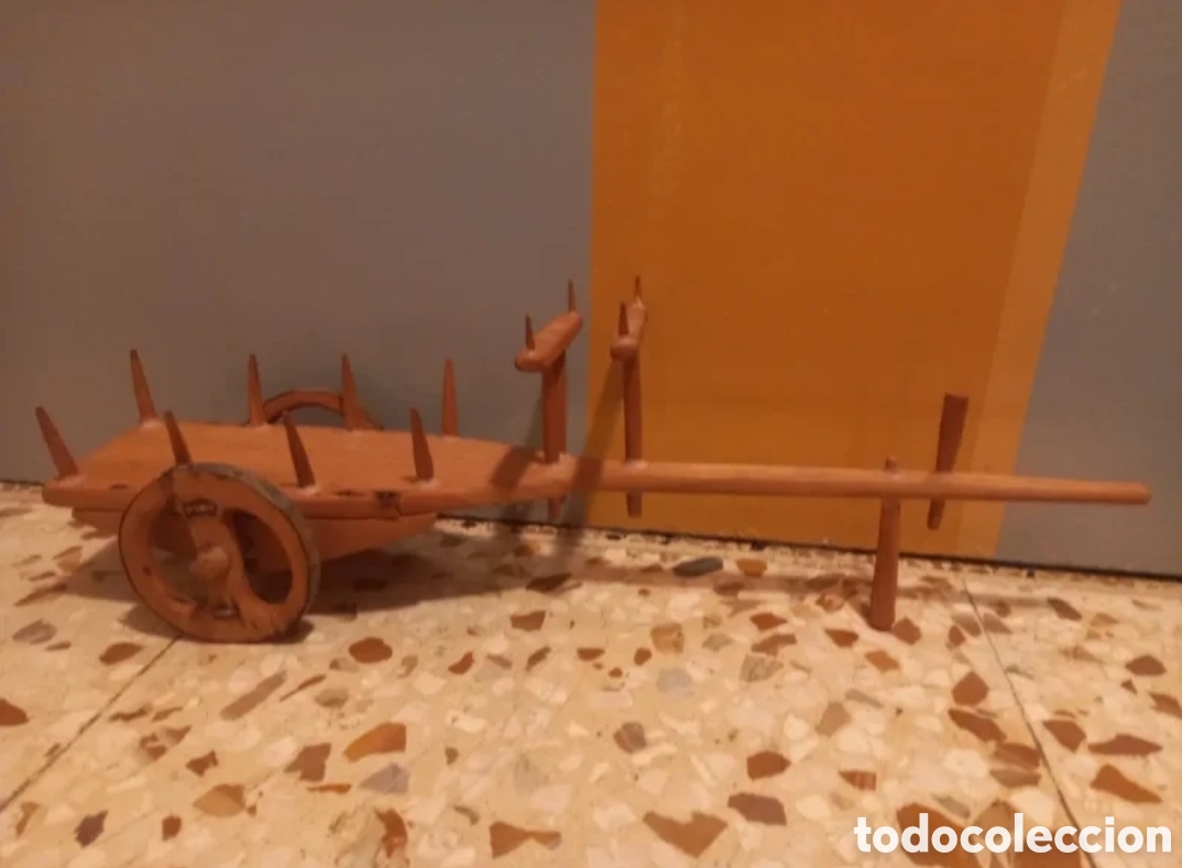 Artesan&iacute;a: Carro Vacas Artesanal Madera o carro de cantar
