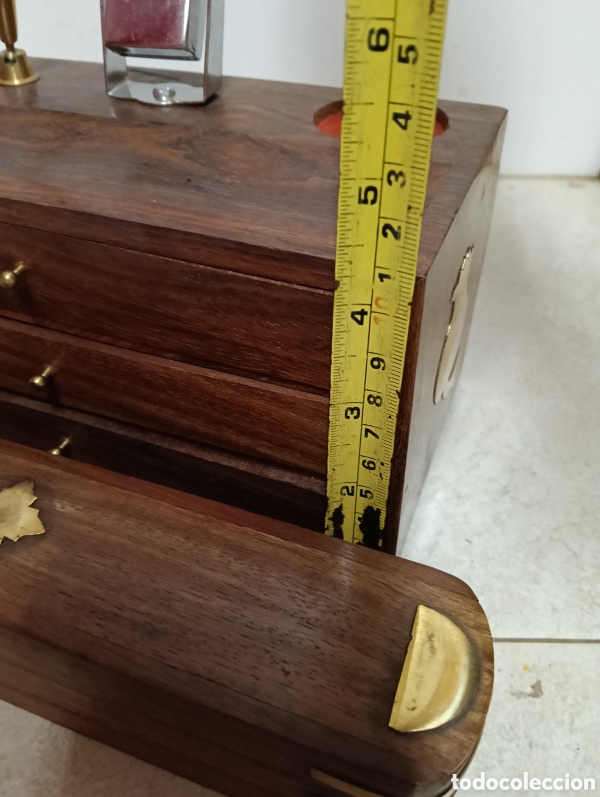 Artesan&iacute;a: Escribano y estuche de madera - Foto 10