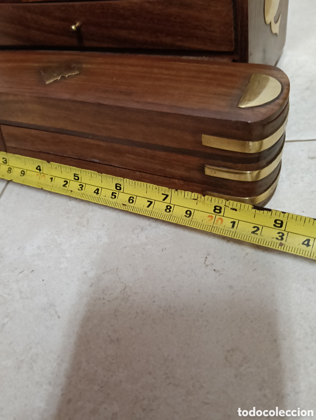 Artesan&iacute;a: Escribano y estuche de madera - Foto 12