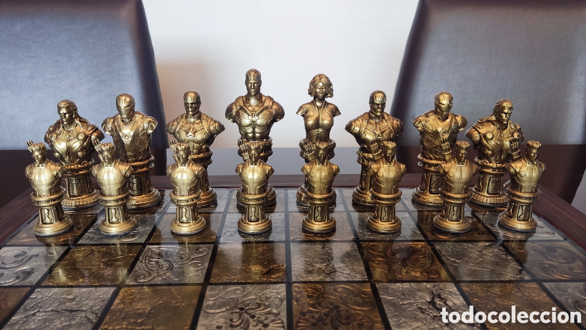 Artesan&iacute;a: Ajedrez exclusivo MARVEL - Foto 5