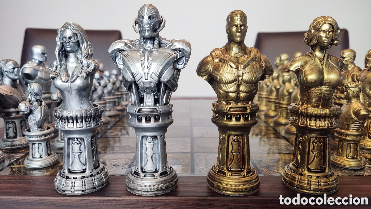 Artesan&iacute;a: Ajedrez exclusivo MARVEL - Foto 7