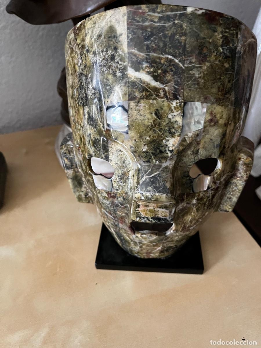 Artesan&iacute;a: Mascara maia de la muerte onix y madre perola
