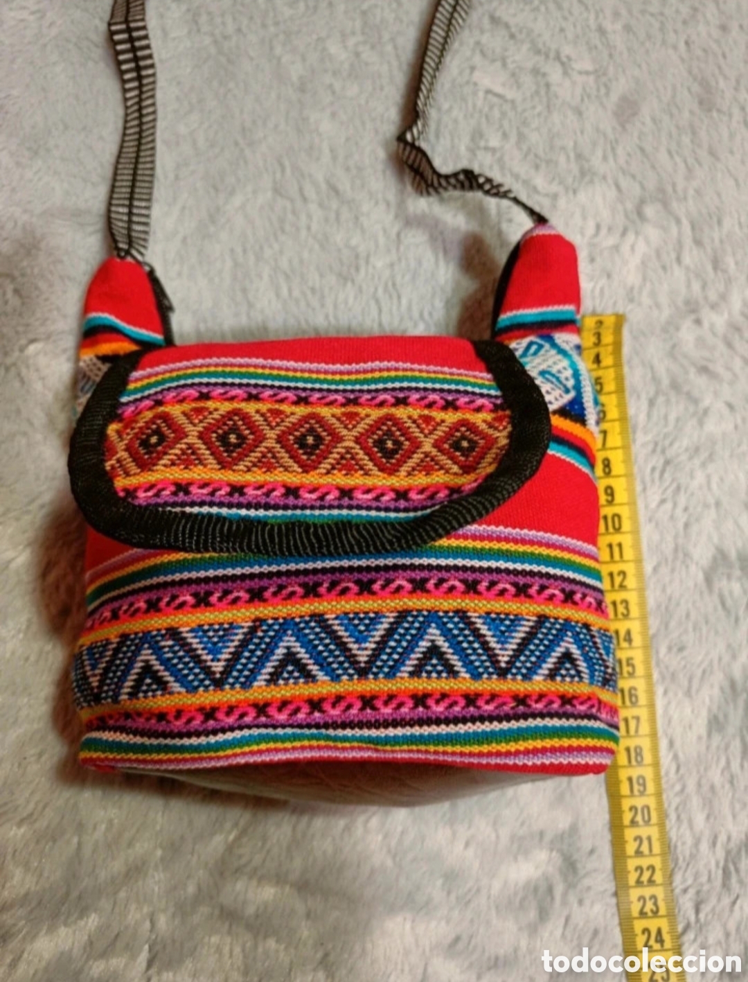 Artesan&iacute;a: Bolso artesano vintage Machu Picchu