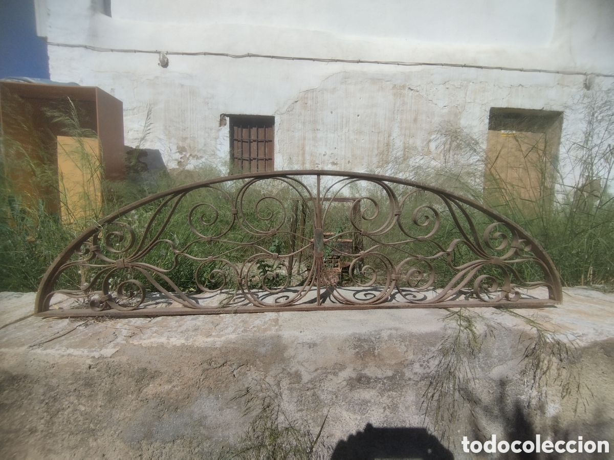 Artesan&iacute;a: Reja antigua arco 100 a&ntilde;os forja