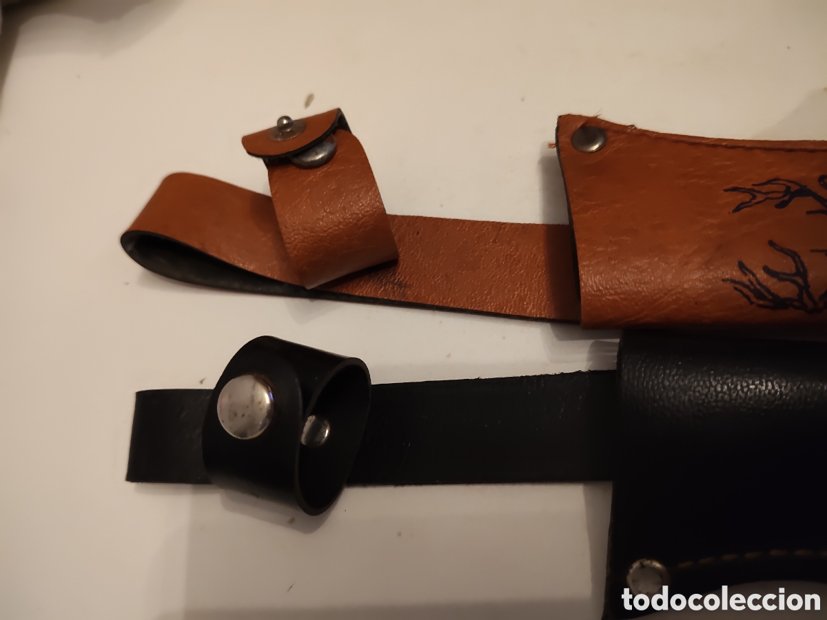 Artesan&iacute;a: LOTE DE FUNDAS(2)PARA CUCHILLO - Foto 2