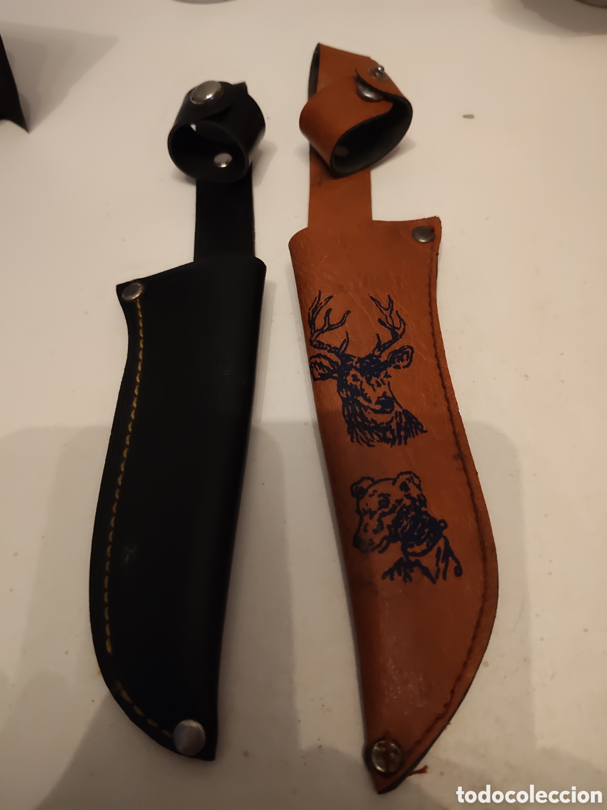 Artesan&iacute;a: LOTE DE FUNDAS(2)PARA CUCHILLO - Foto 1