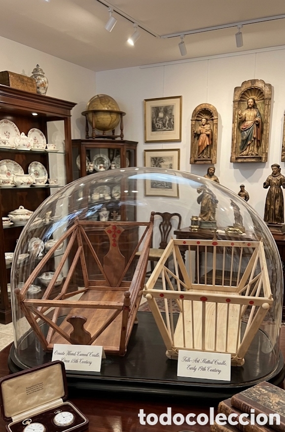 Artesan&iacute;a: Pareja de cunas para ni&ntilde;o Jes&uacute;s