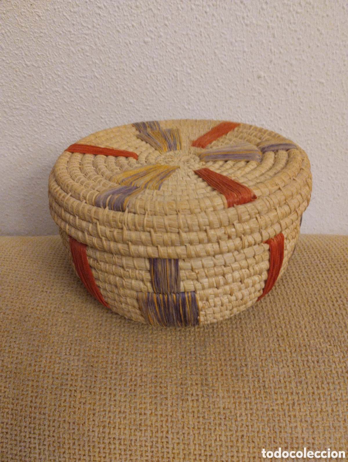 Artesan&iacute;a: Cesto artesanal hecho a mano - Foto 4