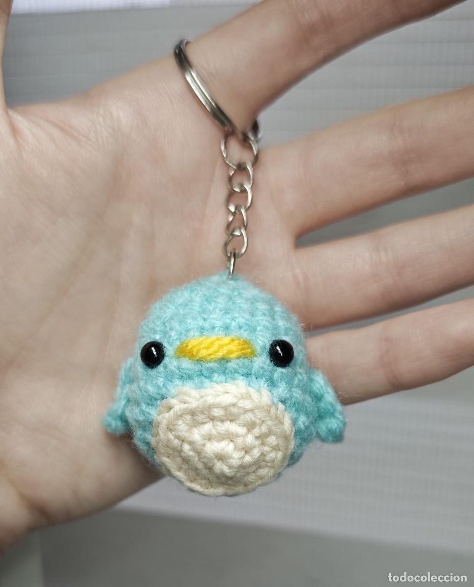 Artesan&iacute;a: Llavero Amigurumi Ping&uuml;ino Crochet