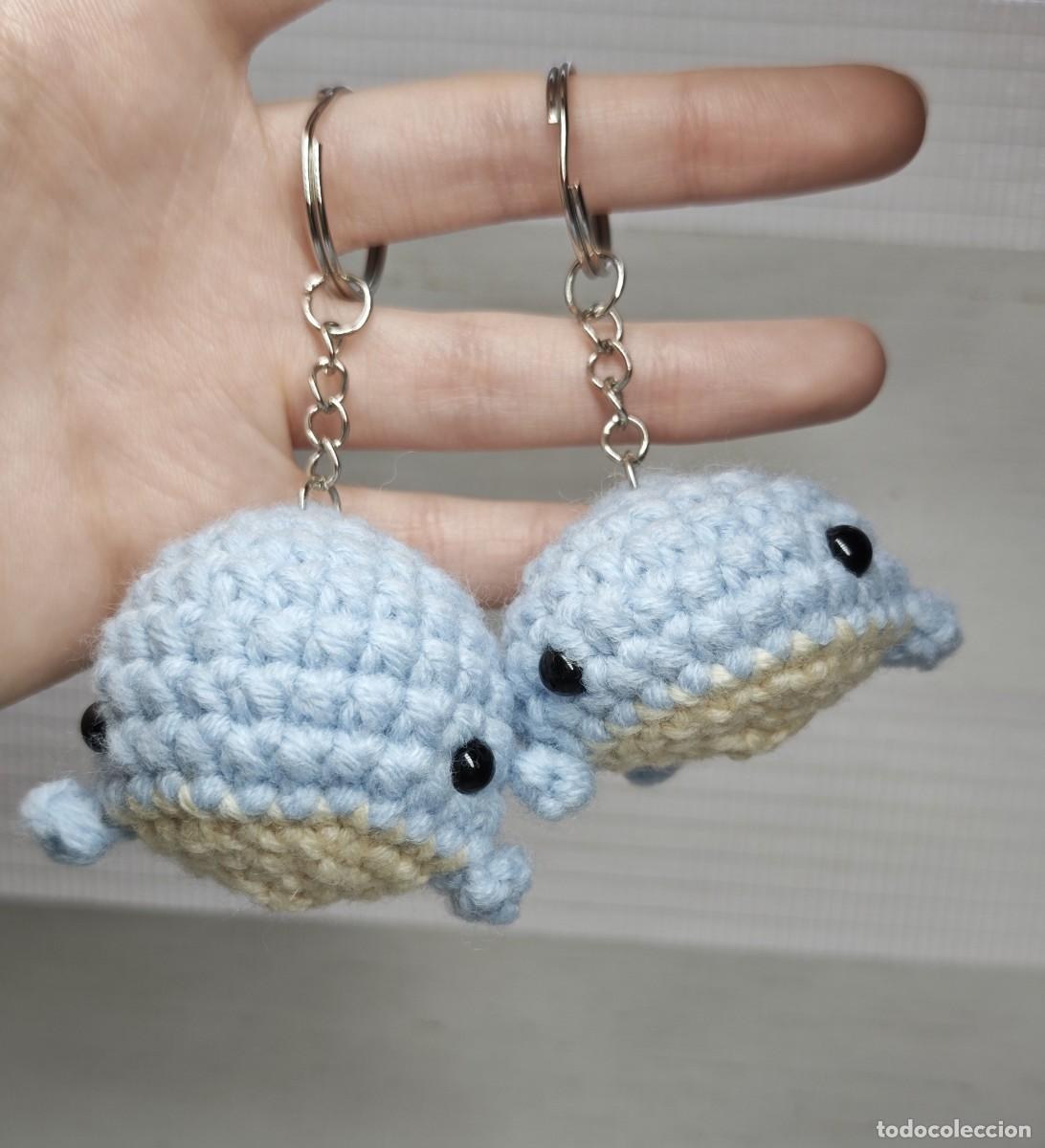 Artesan&iacute;a: Llaveros Amigurumi Ballenas Crochet