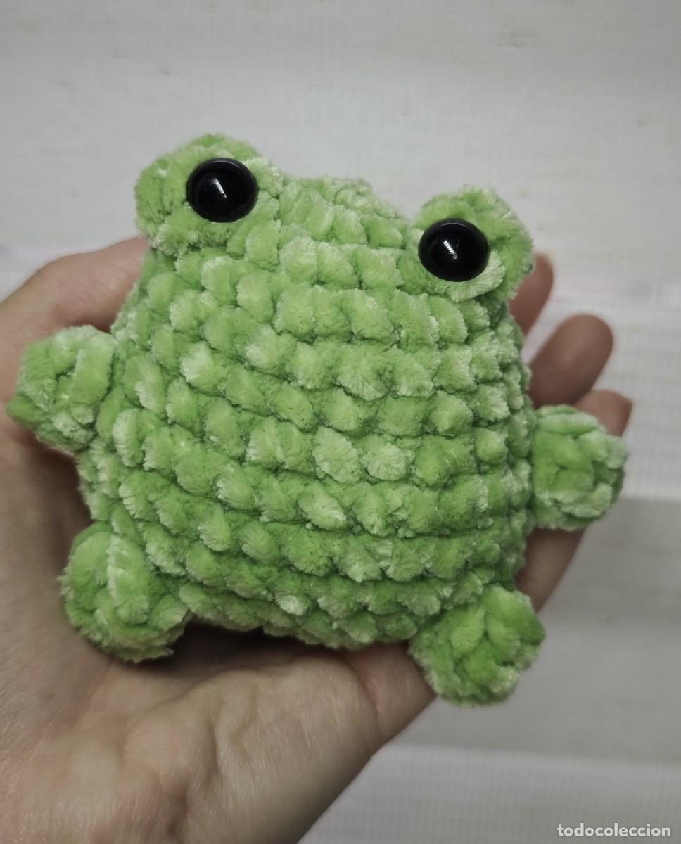 Artesan&iacute;a: Peluche Amigurumi Rana Crochet