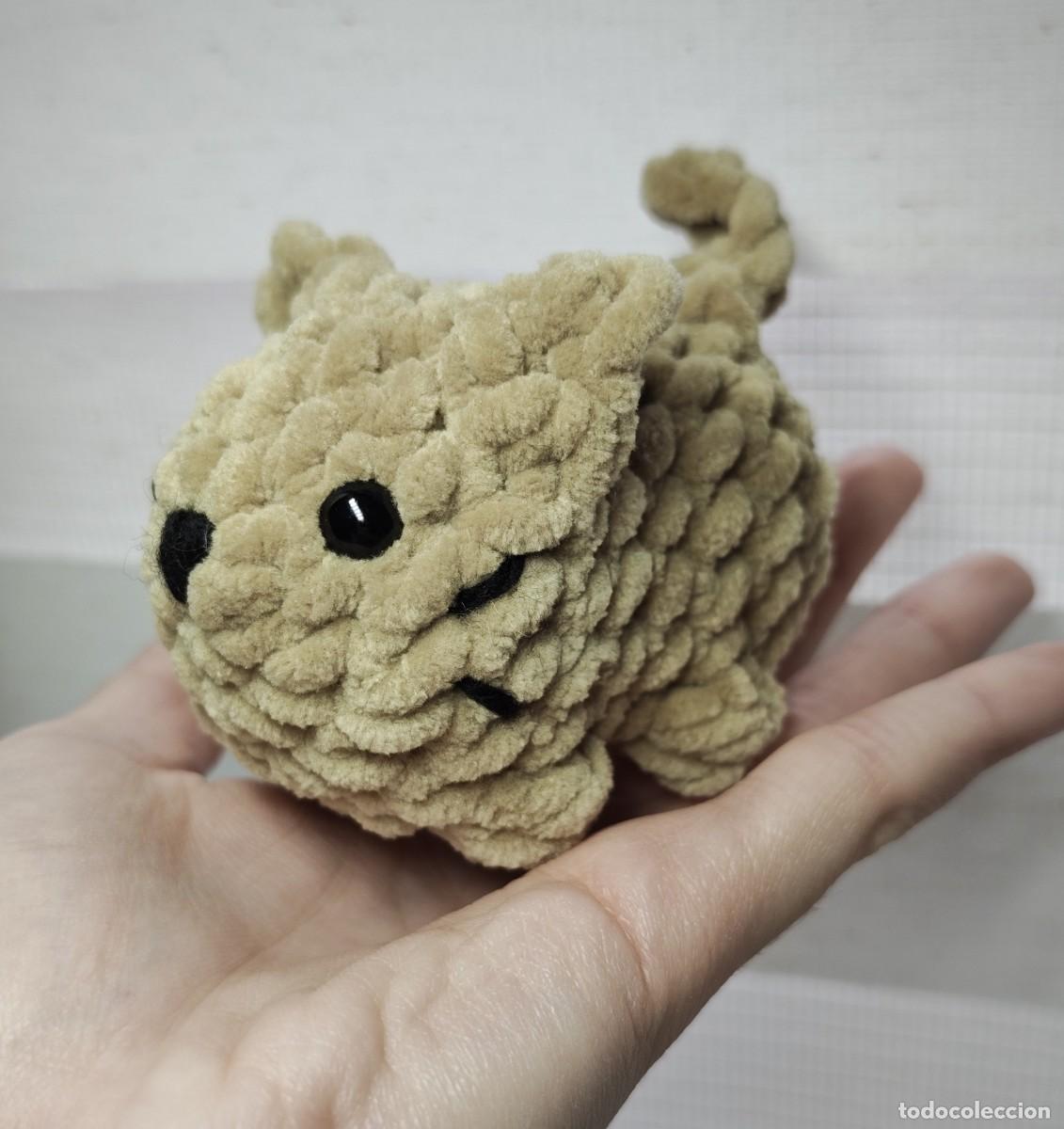 Artesan&iacute;a: Peluche Amigurumi Gato Patata Crochet