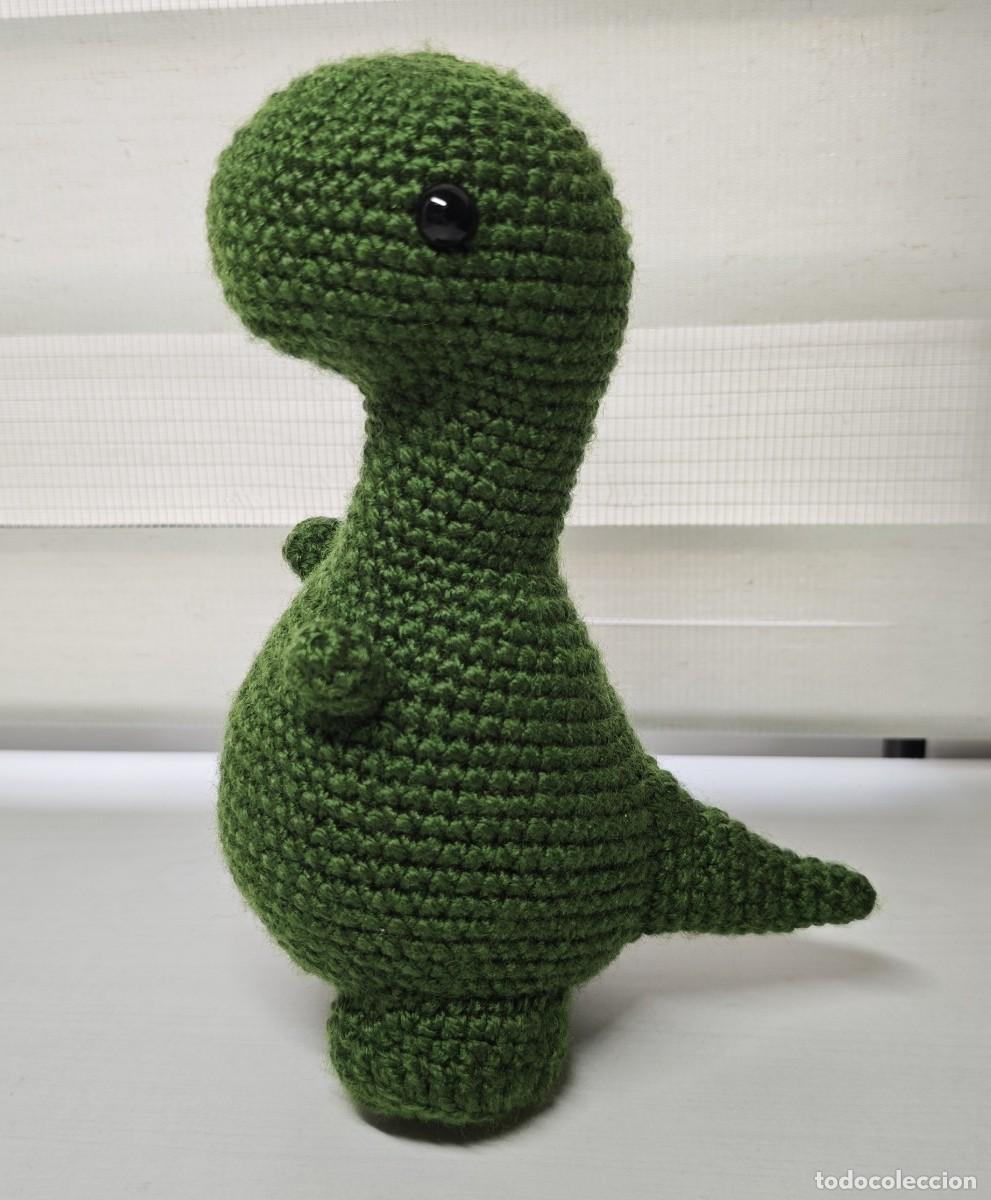 Artesan&iacute;a: Peluche Amigurumi Dinosaurio Crochet