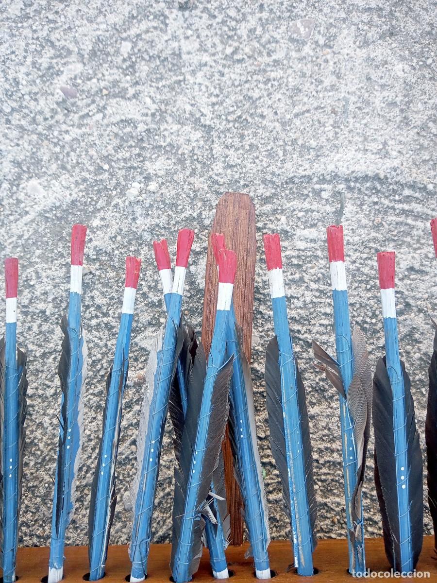 Artesan&iacute;a: BONITO JUEGO DE ARCO CON FLECHAS Y ESPOSITOR - Foto 11