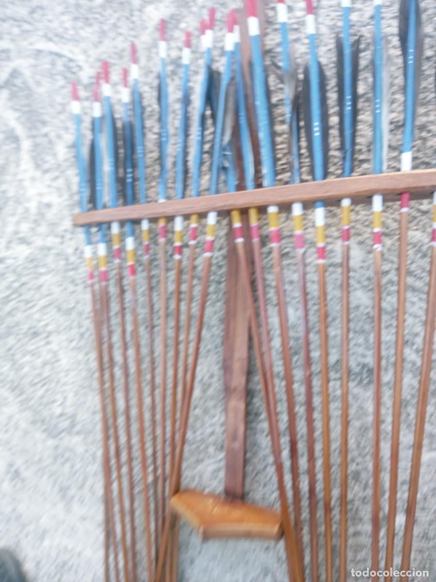 Artesan&iacute;a: BONITO JUEGO DE ARCO CON FLECHAS Y ESPOSITOR - Foto 14