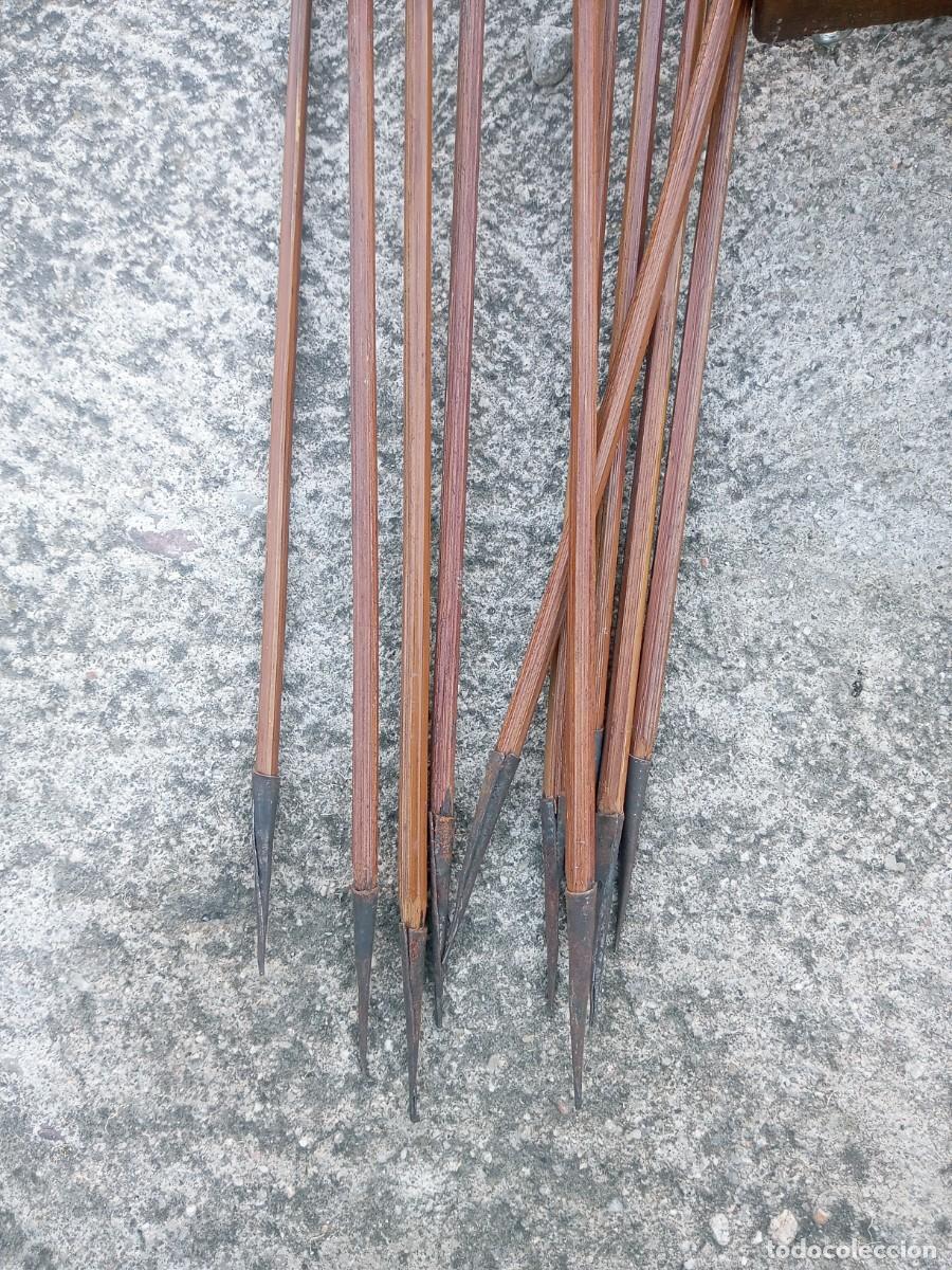 Artesan&iacute;a: BONITO JUEGO DE ARCO CON FLECHAS Y ESPOSITOR - Foto 17