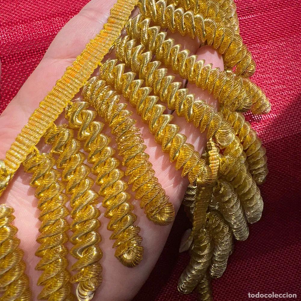Artisanat: Fleco de oro rizado de 10mm - 10 CM