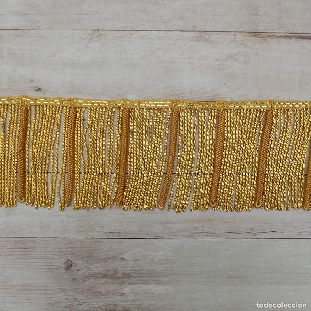 Artisanat: Fleco de oro rizado - 10 CM