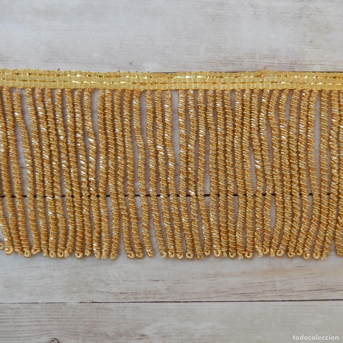 Artisanat: Fleco de canel&oacute;n de Oro - 10 CM
