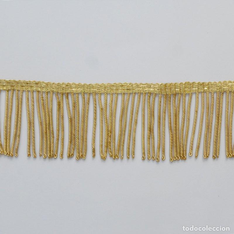 Artesan&iacute;a: Fleco de canutillo de oro met&aacute;lico - 4 CM - Foto 2