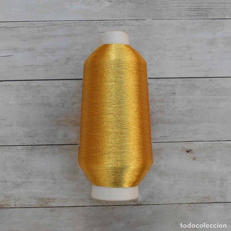 Kunsthandwerk: Hilo de oro dorado sint&eacute;tico