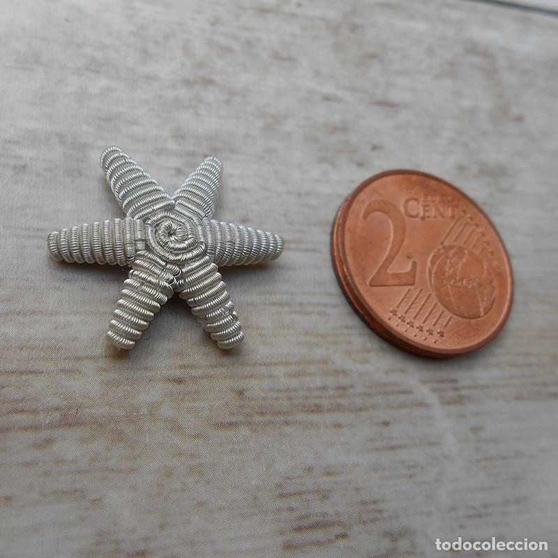 Artesan&iacute;a: Estrella bordada hilo de plata - Foto 2