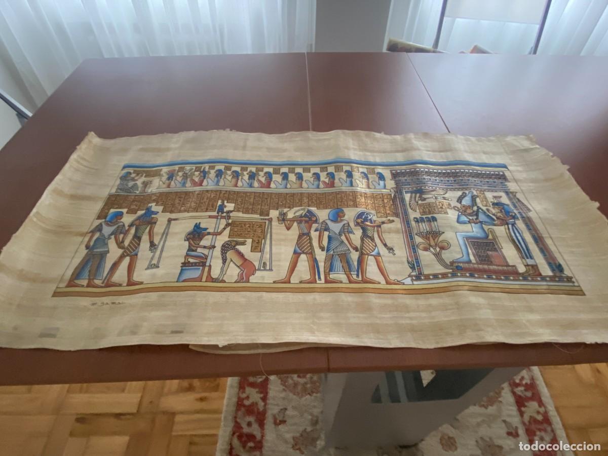 Artesan&iacute;a: Papiro &rdquo;El juicio final&rdquo; - Foto 1