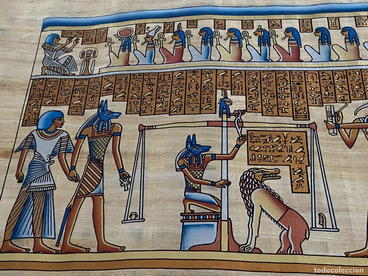 Artesan&iacute;a: Papiro &rdquo;El juicio final&rdquo; - Foto 4