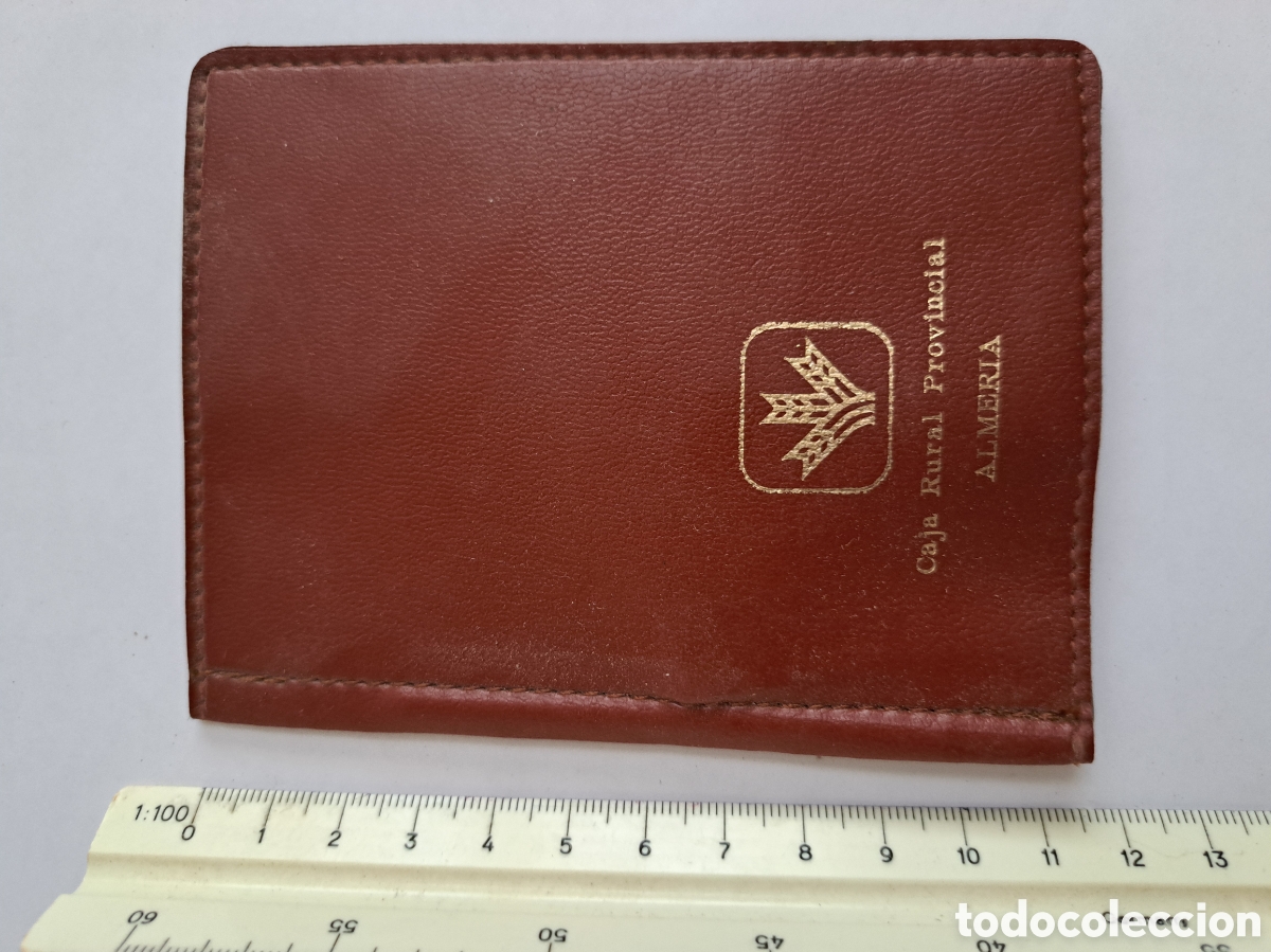 Artesan&iacute;a: Jml Cartera Billetera Piel Caja Rural Provincial Almeria