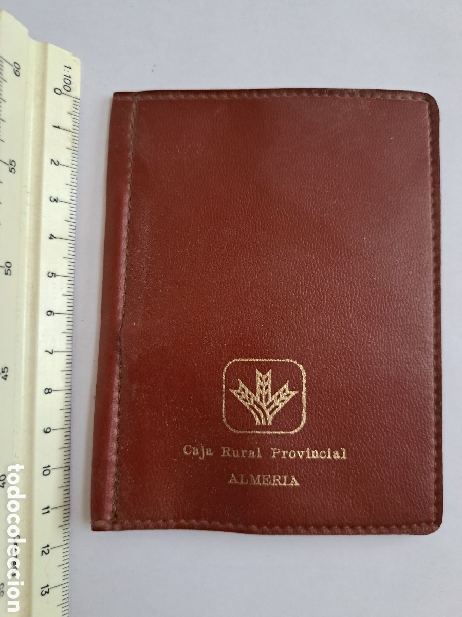 Artesan&iacute;a: Jml Cartera Billetera Piel Caja Rural Provincial Almeria