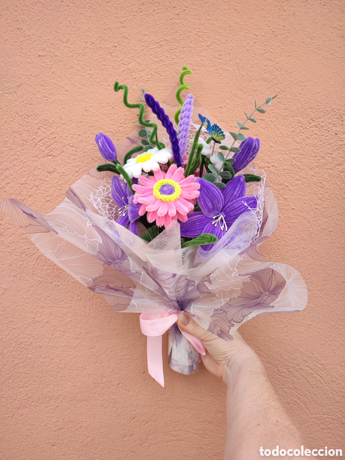 Artesan&iacute;a: Ramo de flores eternas - Foto 3