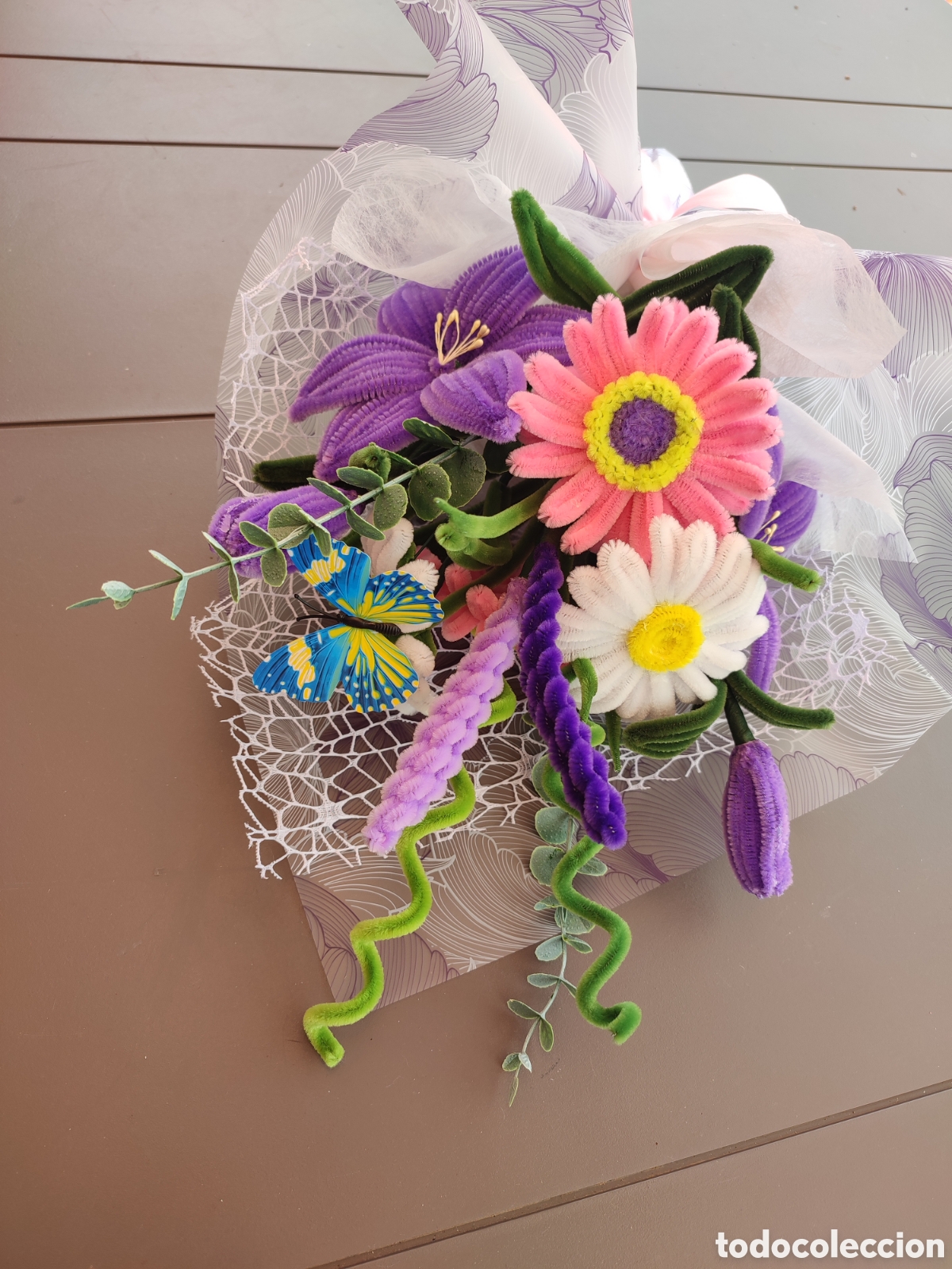 Artesan&iacute;a: Ramo de flores eternas - Foto 4