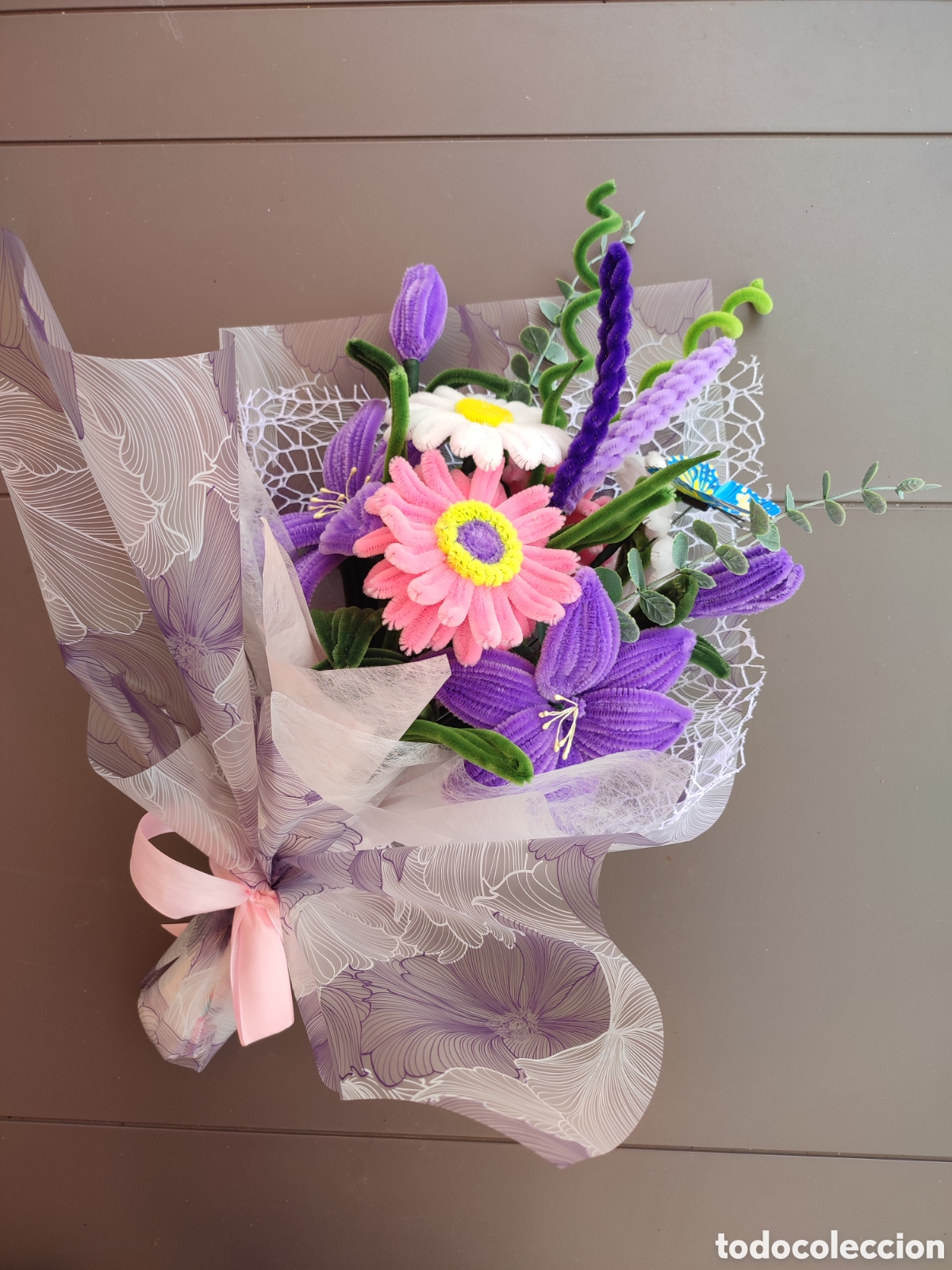 Artesan&iacute;a: Ramo de flores eternas - Foto 5