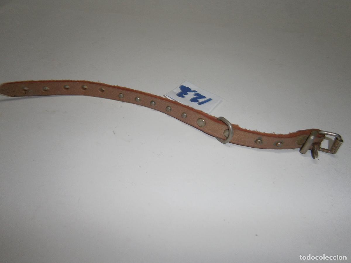 Artesan&iacute;a: ANTIGUO COLLAR DE CUERO (PERROS, GATOS O ANIMALES SIMILARES) NUEVO SIN USAR