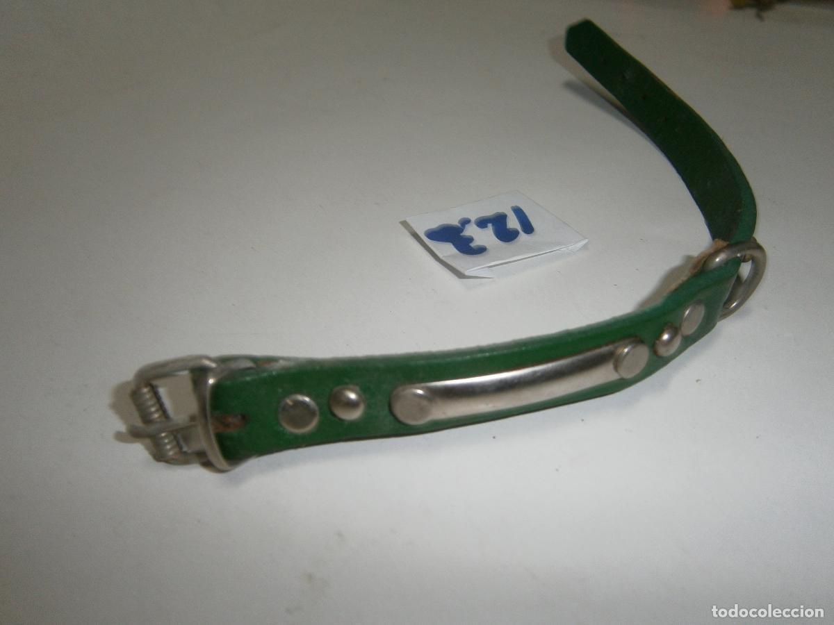 Artesan&iacute;a: ANTIGUO COLLAR DE CUERO (PERROS, GATOS O ANIMALES SIMILARES) NUEVO SIN USAR