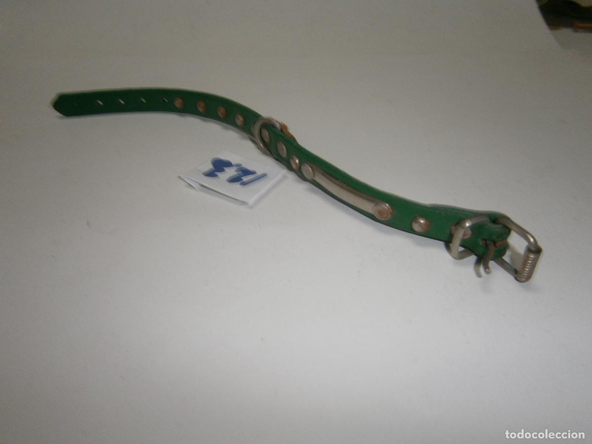 Artesan&iacute;a: ANTIGUO COLLAR DE CUERO (PERROS, GATOS O ANIMALES SIMILARES) NUEVO SIN USAR