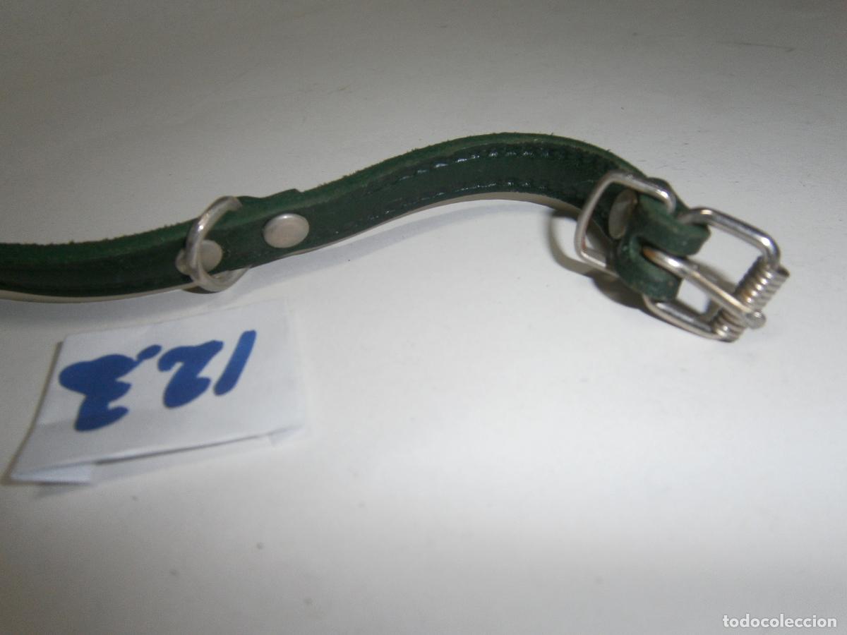 Artesan&iacute;a: ANTIGUO COLLAR DE CUERO (PERROS, GATOS O ANIMALES SIMILARES) NUEVO SIN USAR