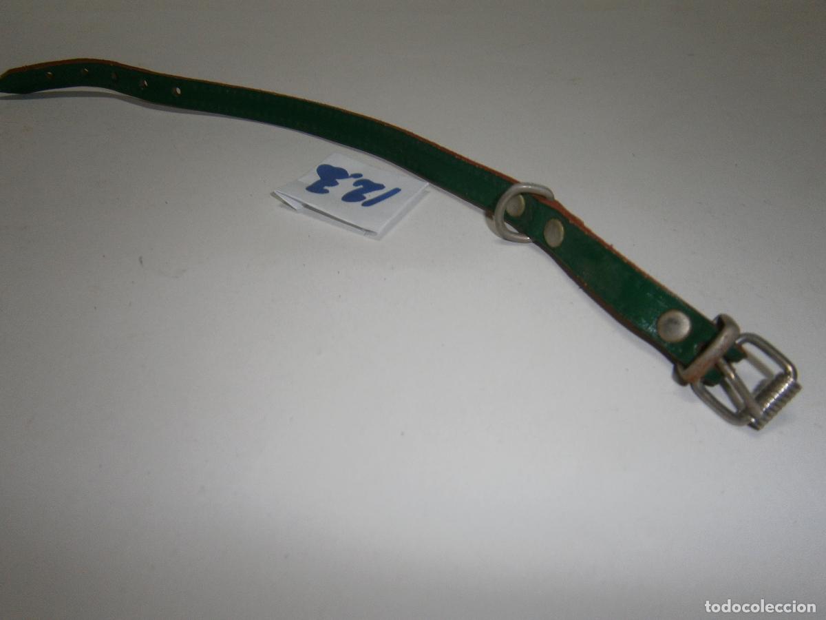 Artesan&iacute;a: ANTIGUO COLLAR DE CUERO (PERROS, GATOS O ANIMALES SIMILARES) NUEVO SIN USAR