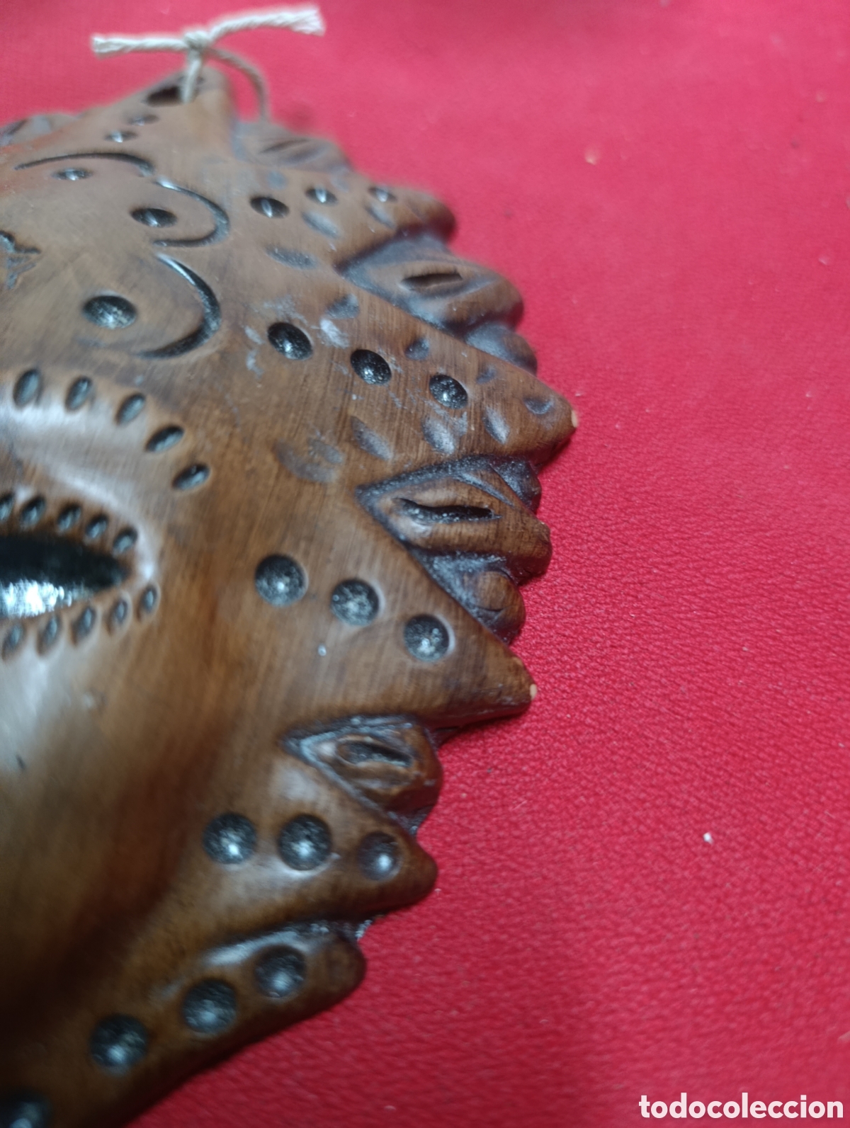 Artesan&iacute;a: Mascara de terracota. - Foto 3