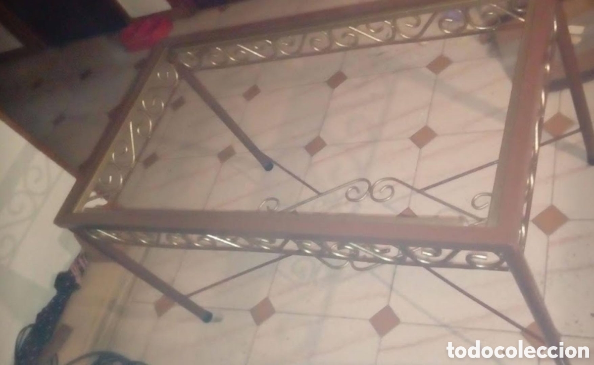 Artesan&iacute;a: Mesa artesanal fabricada en hierro - Foto 2