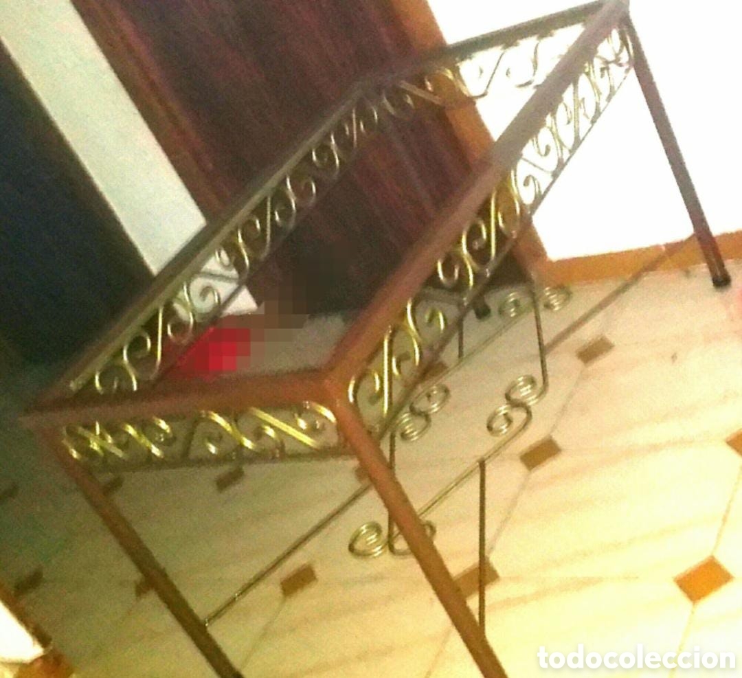 Artesan&iacute;a: Mesa artesanal fabricada en hierro - Foto 4