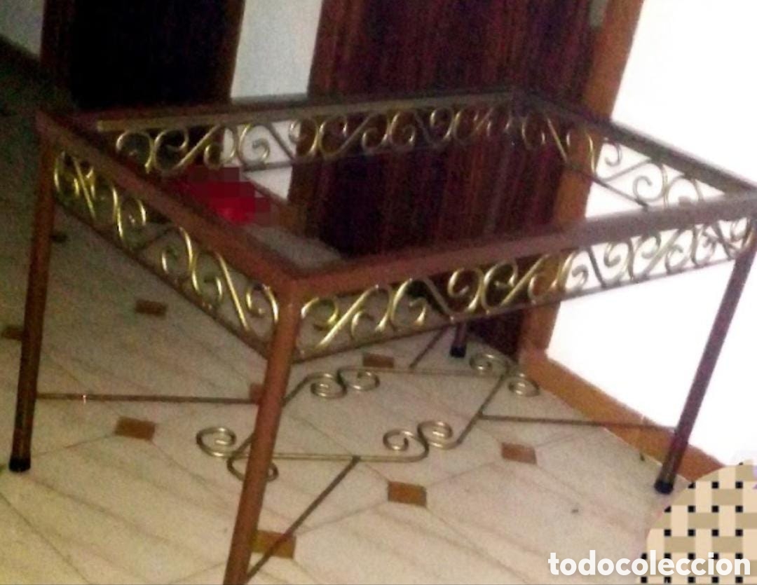 Artesan&iacute;a: Mesa artesanal fabricada en hierro