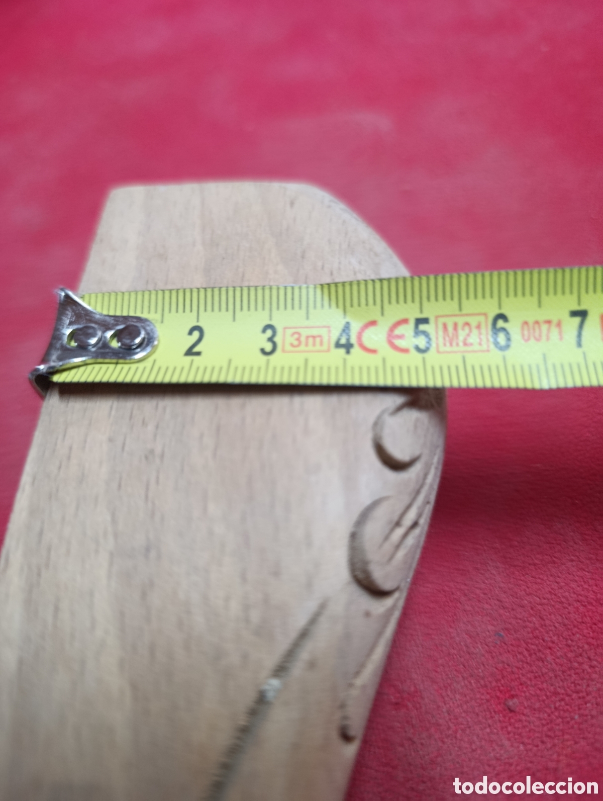Artesan&iacute;a: Pareja de tallas de madera - Foto 2