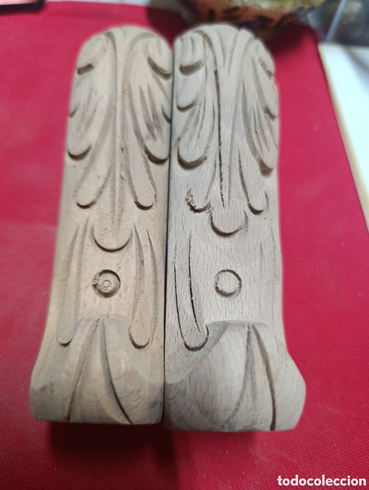 Artesan&iacute;a: Pareja de tallas de madera - Foto 4
