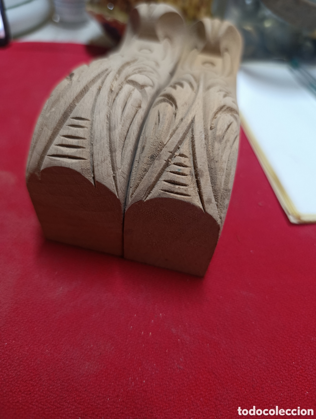 Artesan&iacute;a: Pareja de tallas de madera - Foto 9