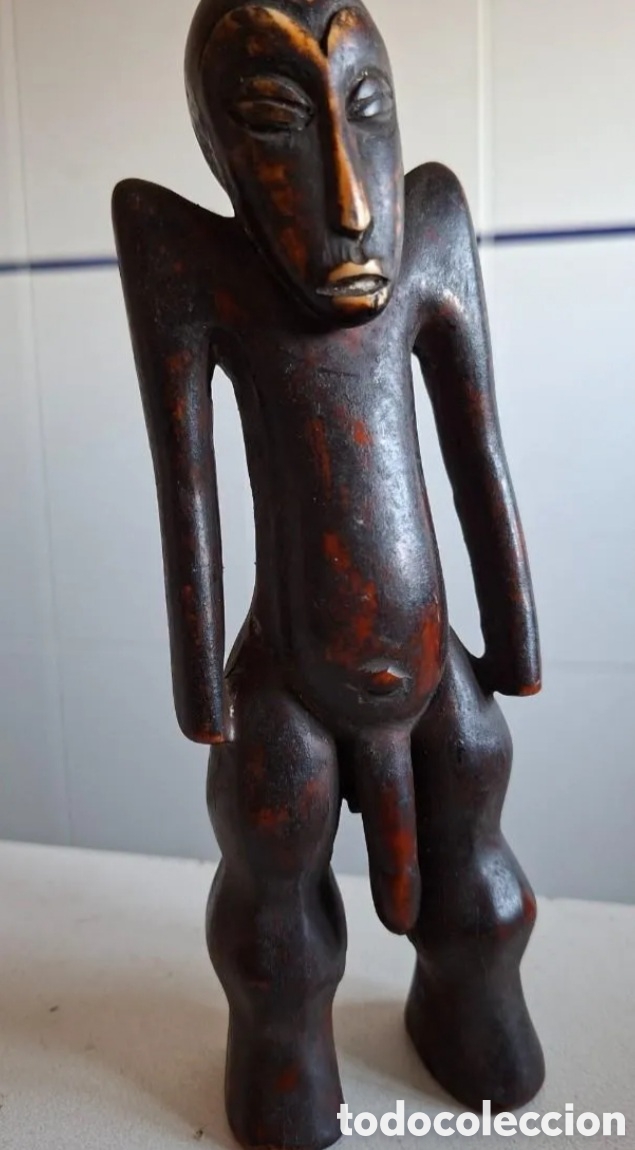 Artesan&iacute;a: ESCULTURA AFRICANA MADERA DE &Eacute;BANO.ARTE ER&Oacute;TICO