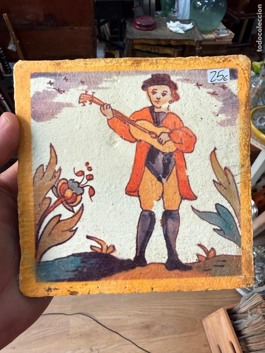 Artesan&iacute;a: AZULEJO - MEDIDA 14X14 CM - REPRODUCCION