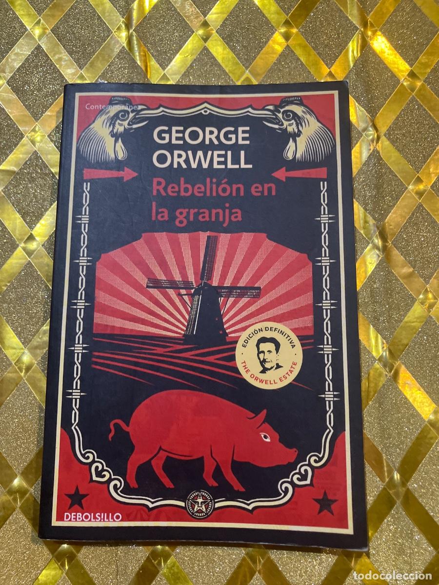 Artesan&iacute;a: LIBRO DE BOLSILLO REBELION EN LA GRANJA DE GEORGE ORWELL ! !