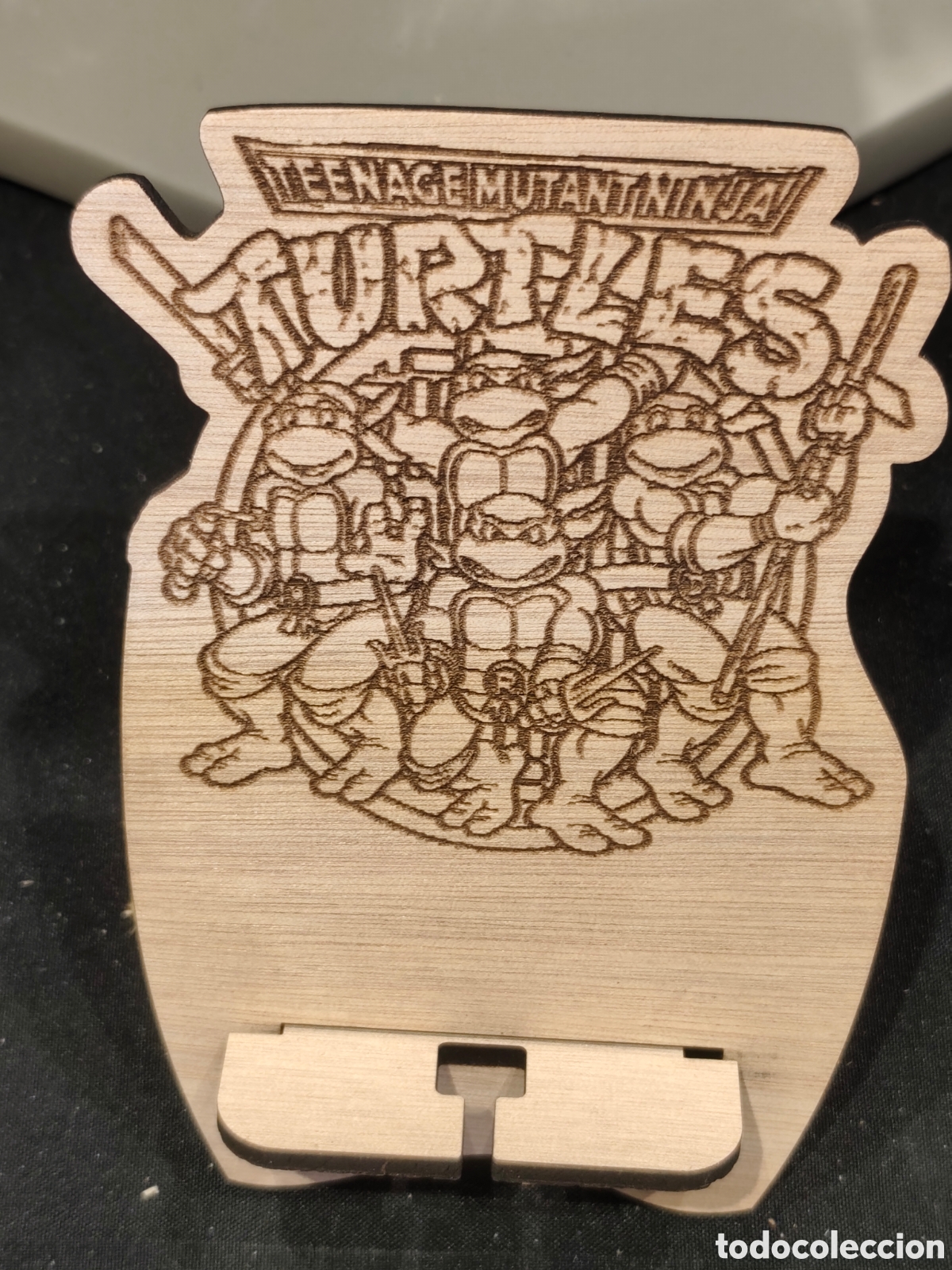 Artesan&iacute;a: Soporte para m&oacute;vil turtles